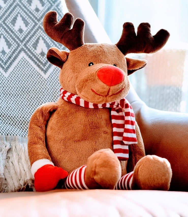 Xmas reindeer toy